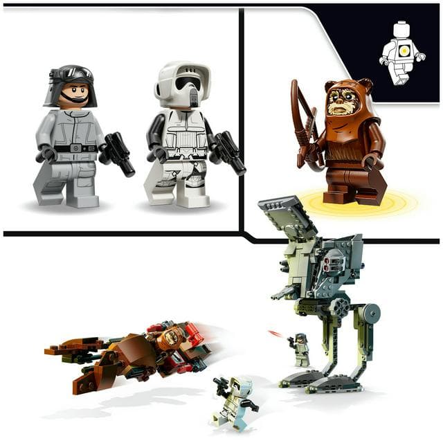 Lego Star Wars Smart Play AT-ST Attack on Endor Compatible Set 75424 - gallery image 3