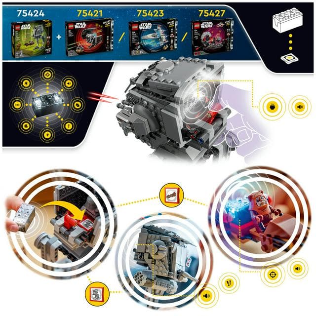 Lego Star Wars Smart Play AT-ST Attack on Endor Compatible Set 75424 - gallery image 4
