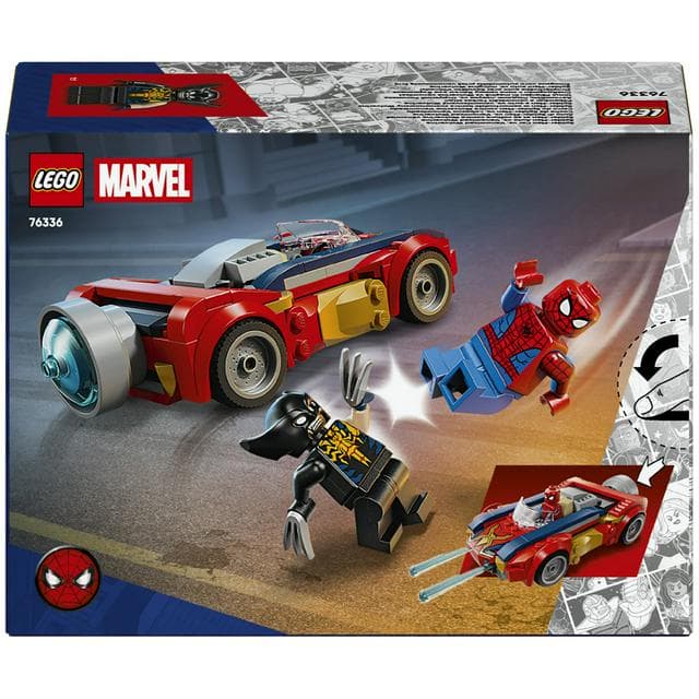 LEGO Marvel Spider-Man Car vs. Venomized Wolverine Building Toy 76336 - gallery image 5