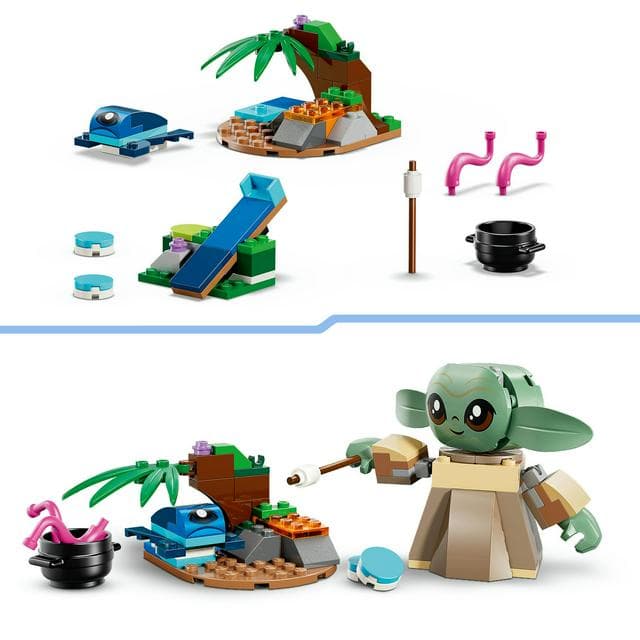 LEGO Star Wars Grogu’s Homestead Toy 75443 - gallery image 4