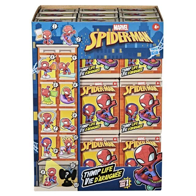 Spider-Man Thwip Life Figure Assortment - gallery image 1