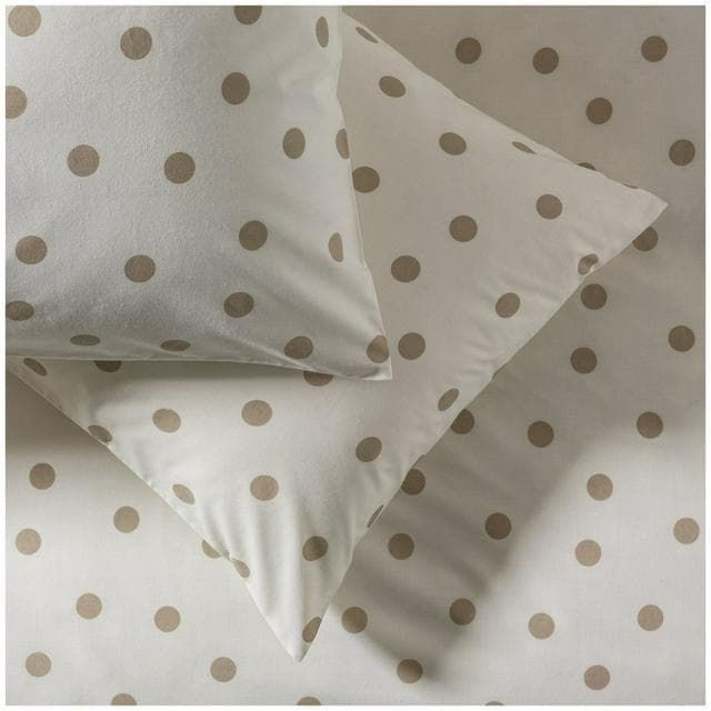 Habitat Monochrome Natural Spot Bedset - King - gallery image 2