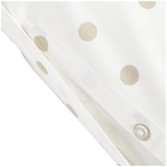 Habitat Monochrome Natural Spot Bedset - Double - gallery image 5