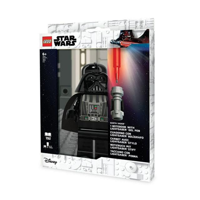 Lego Star Wars Notebook & Darth Vader Gel Pen - gallery image 1
