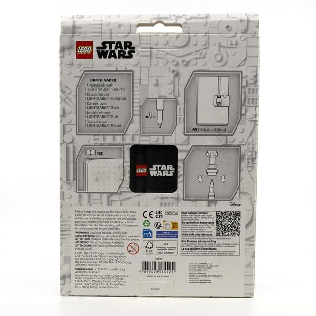 Lego Star Wars Notebook & Darth Vader Gel Pen - gallery image 4