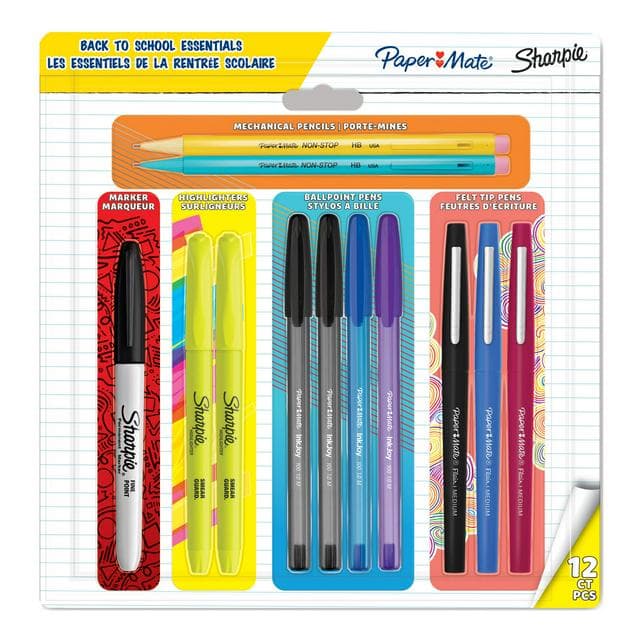 Paper Mate & Sharpie Pack of 12 Pens Set - gallery image 1
