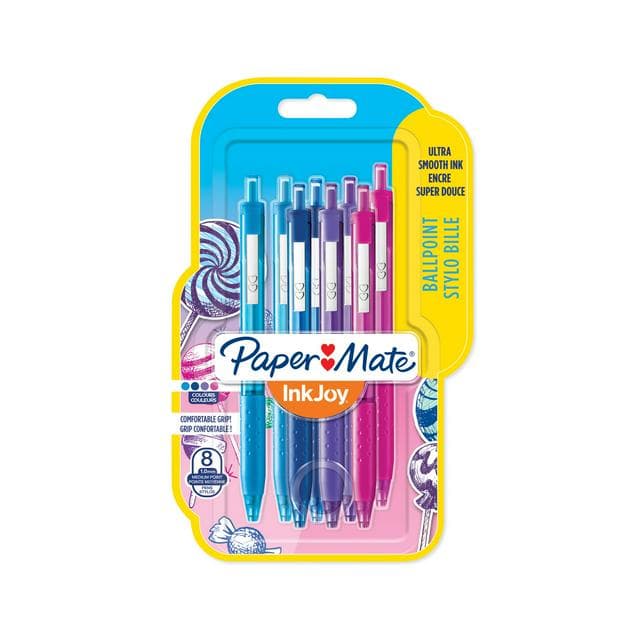 Paper Mate Pack of 8 Ink Joy Retractable Ballpoint Pens - gallery image 1