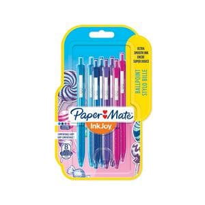 Paper Mate Pack of 8 Ink Joy Retractable Ballpoint Pens