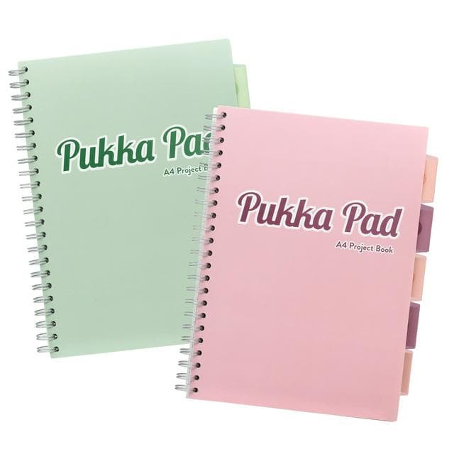 Pukka A4 Pastel Project Book Assortment - gallery image 1