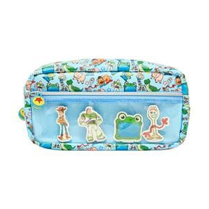 Disney Toy Story Zip Pocket Pencil Case With Character Erasers