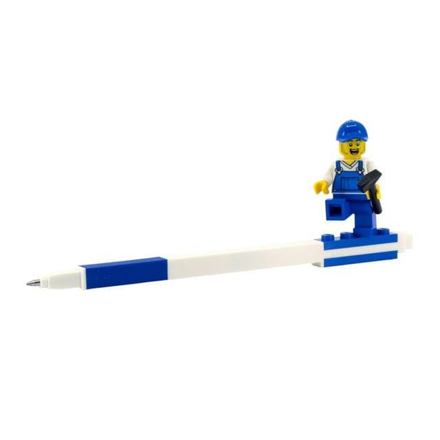Lego 2.0 Gel Pen With Minifigure - Blue - gallery image 2