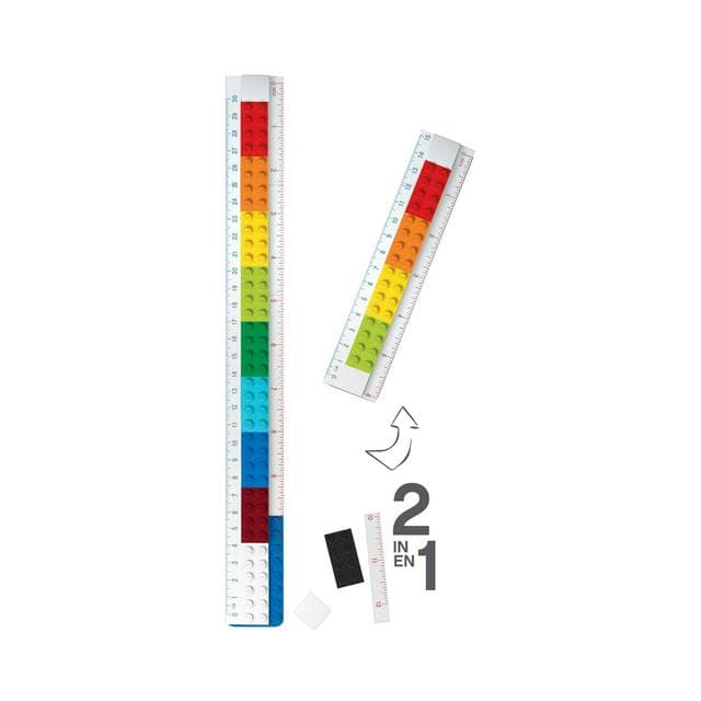 Lego 2.0 Convertible Ruler With Minifigure - gallery image 2
