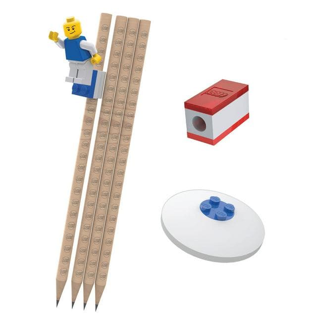 Lego Iconic Writing Instrument - Stationery Set With Minifigure - gallery image 2