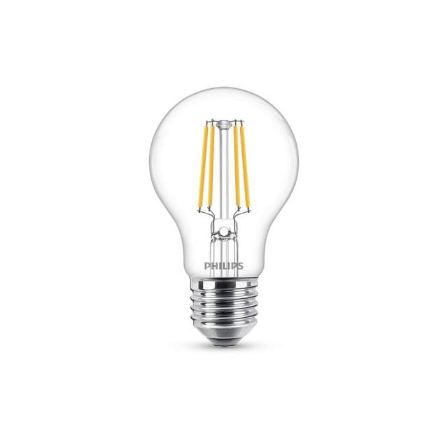 Philips Pack of 3 LED E27 Warm White Light Bulbs - 40w - gallery image 1