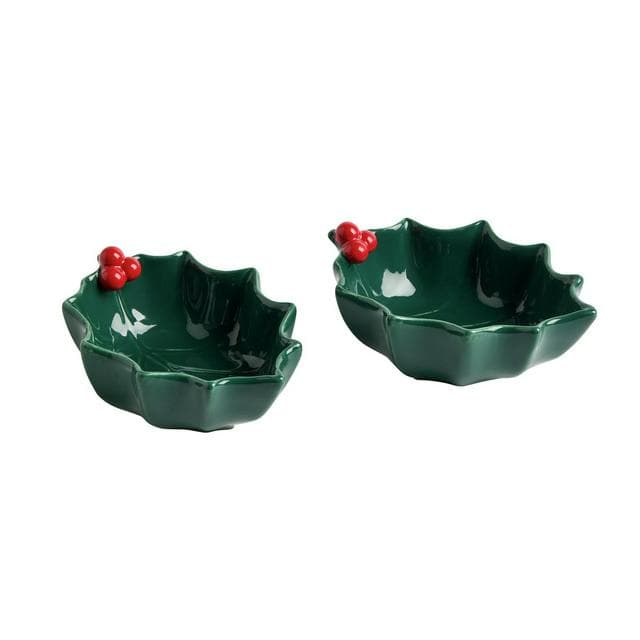 Sainsbury's Home Holly Nibble Bowl - gallery image 2