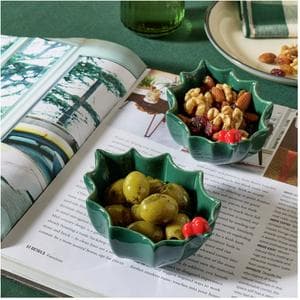 Sainsbury's Home Holly Nibble Bowl
