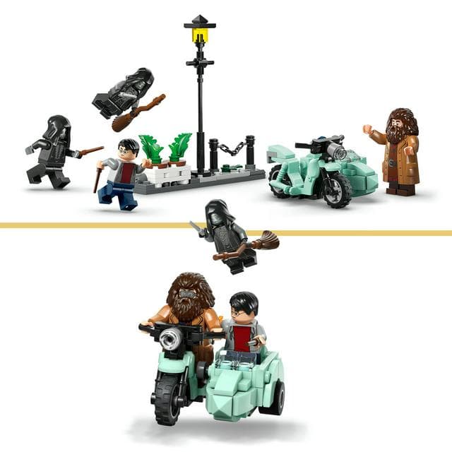 Lego Harry Potter Hagrid & Harry’s Privet Drive Escape Building Toy 76459 - gallery image 3