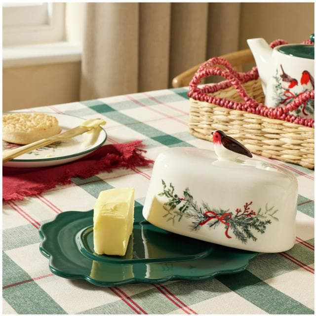 Sainsbury's Home Robin Butter Dish - gallery image 3