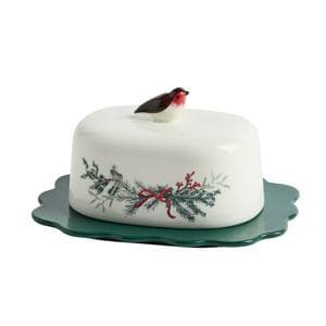 Sainsbury's Home Robin Butter Dish