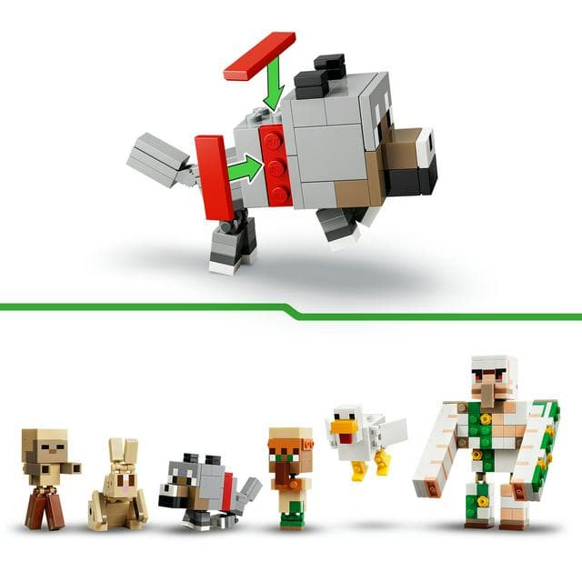 Lego Minecraft Chicken Jockey Desert Attack Figures 21592 - gallery image 4
