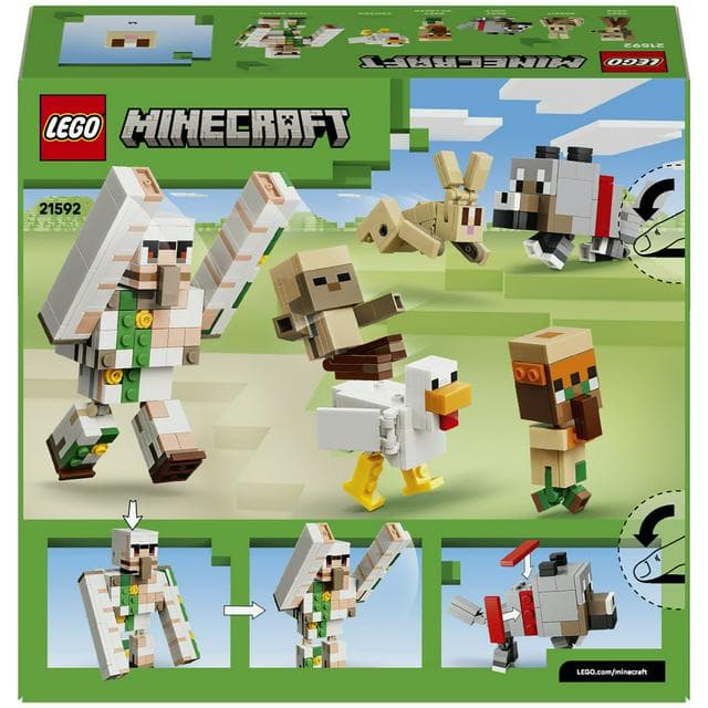Lego Minecraft Chicken Jockey Desert Attack Figures 21592 - gallery image 5