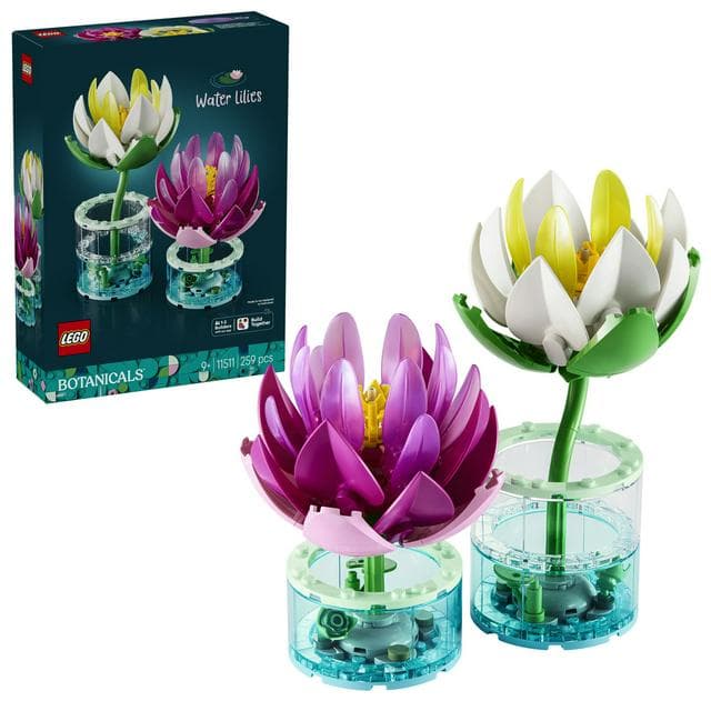 Lego Botanicals Water Lilies Artificial Plants Building Set 11511 - gallery image 1