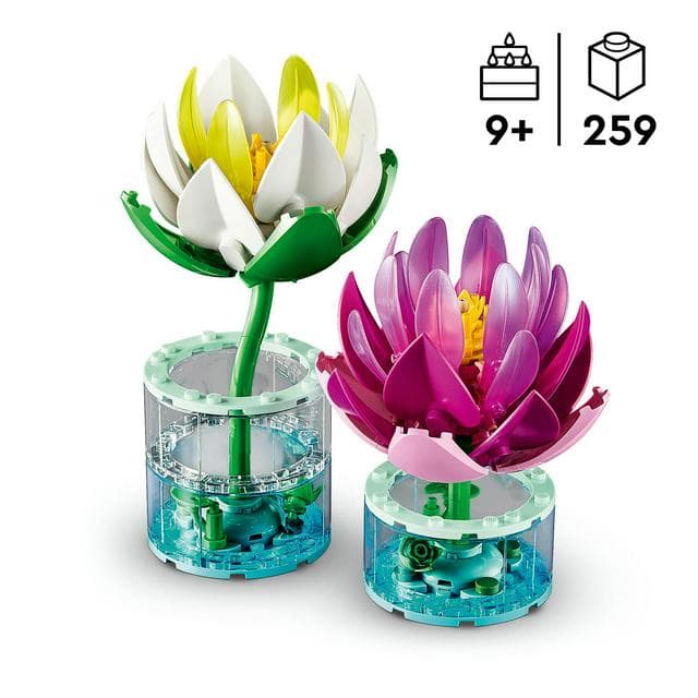 Lego Botanicals Water Lilies Artificial Plants Building Set 11511 - gallery image 2