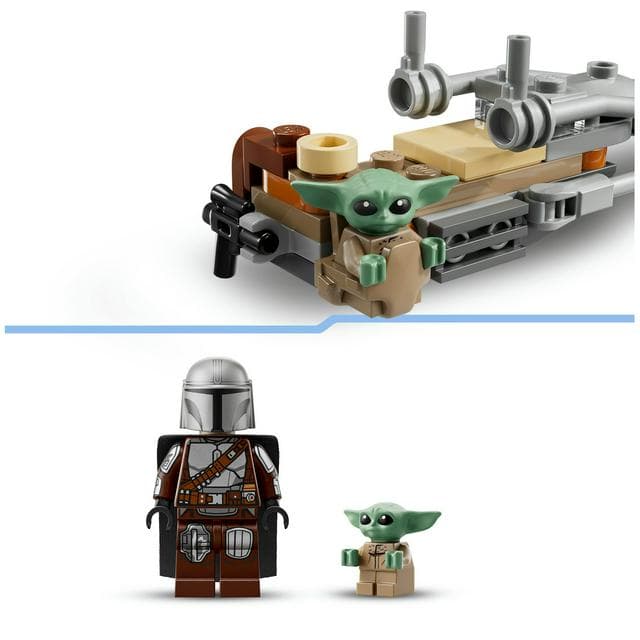 Lego Star Wars The Mandalorian & Grogu’s Speeder Bike Toy 75436 - gallery image 4