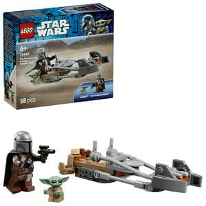 Lego Star Wars The Mandalorian & Grogu’s Speeder Bike Toy 75436