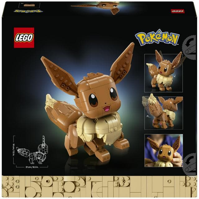 Lego Pokemon Eevee Figure Model Kit For Adults 72151 - gallery image 5