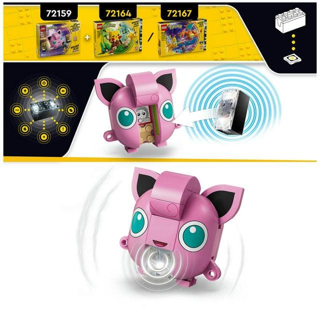 Lego Pokemon Smart Play Jigglypuff Concert Toy 72159 - gallery image 4