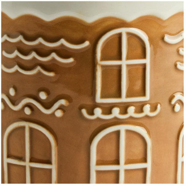 Sainsbury's Home Novelty Gingerbread House Shaped Mug - gallery image 2