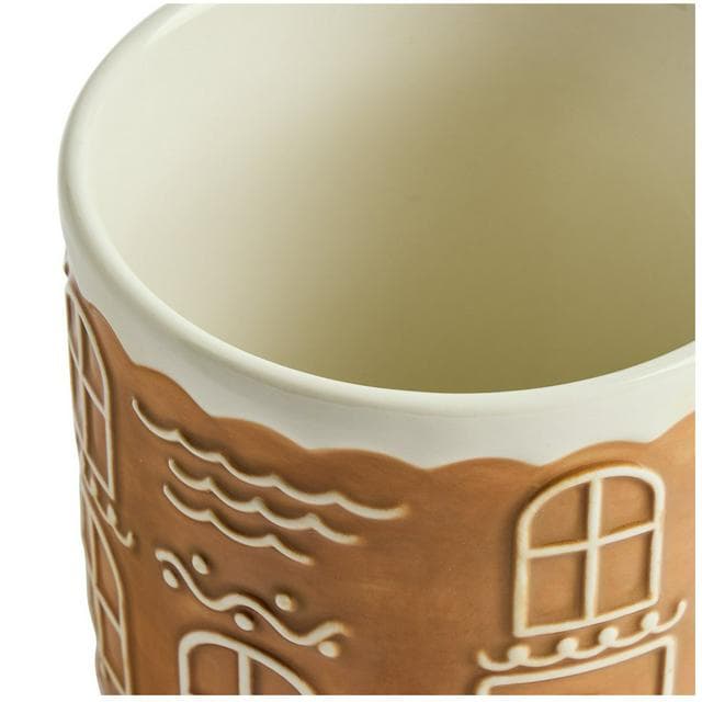 Sainsbury's Home Novelty Gingerbread House Shaped Mug - gallery image 3