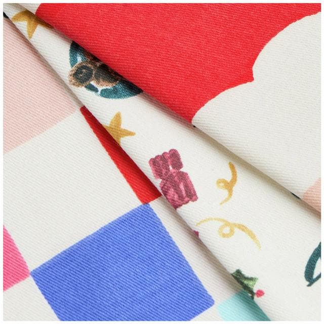 Sainsbury's Home Pack of 3 Novelty Icons Santa Tea Towels - gallery image 2