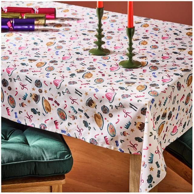 Sainsbury's Home Novelty Wipe Clean Tablecloth - gallery image 1