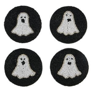 Sainsbury's Home Pack of 4 Ghost Coasters