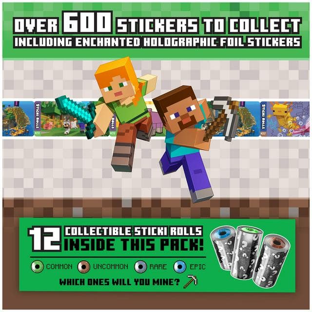 Sticki Rolls Minecraft Collector Book - gallery image 5