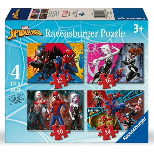 Ravensburger Marvel Spider-Man 4 in Box Jigsaw Puzzles - gallery image 1