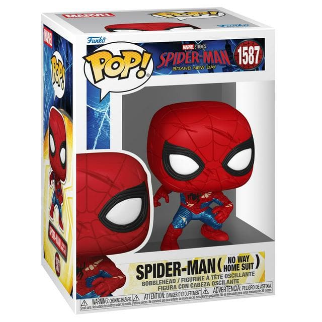 Funko Pop Marvel Spider-Man Brand New Day: No Way Home Suit Figure - gallery image 1