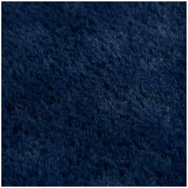 Sainsbury's Home Printed Velvet Robin Throw - Blue - gallery image 3