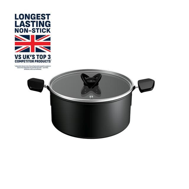 Tefal Titanium Excellence Plus Stewpot With Lid - 24cm - gallery image 1