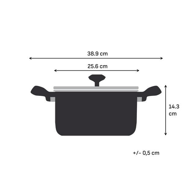 Tefal Titanium Excellence Plus Stewpot With Lid - 24cm - gallery image 3