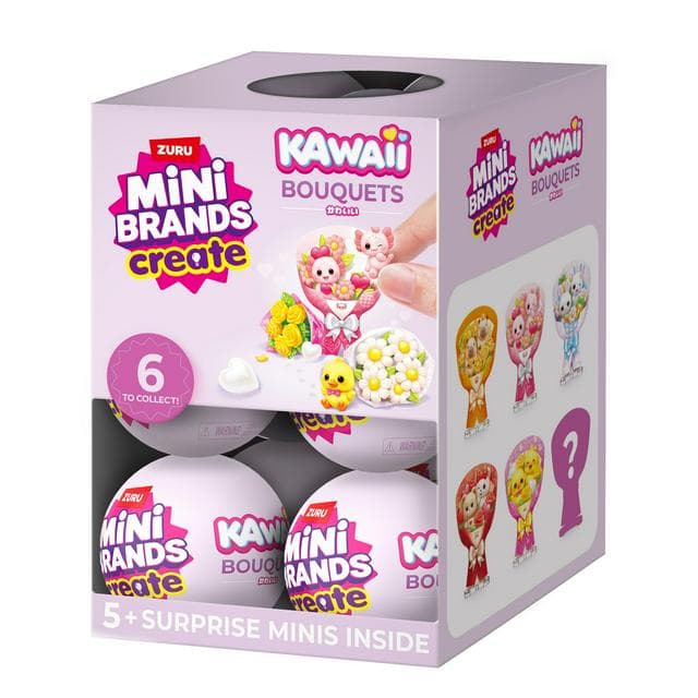 Zuru Mini Brands Kawaii Bouquet Capsule S1 Assortment - gallery image 1