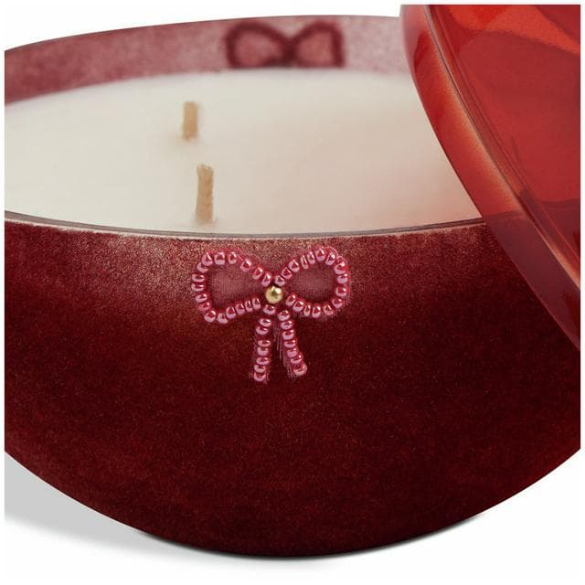 Habitat Under The Christmas Tree Flocked Large Bauble - gallery image 2