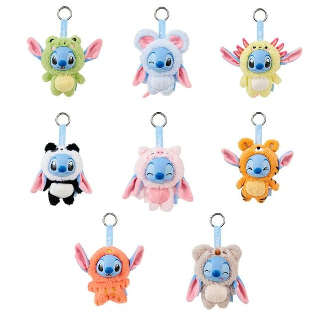 Disney Yuyus Stitch Plush Keyring Assortment - gallery image 2