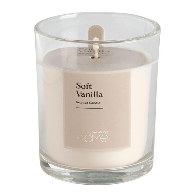 Sainsbury's Home 95g Candle - Soft Vanilla - gallery image 1