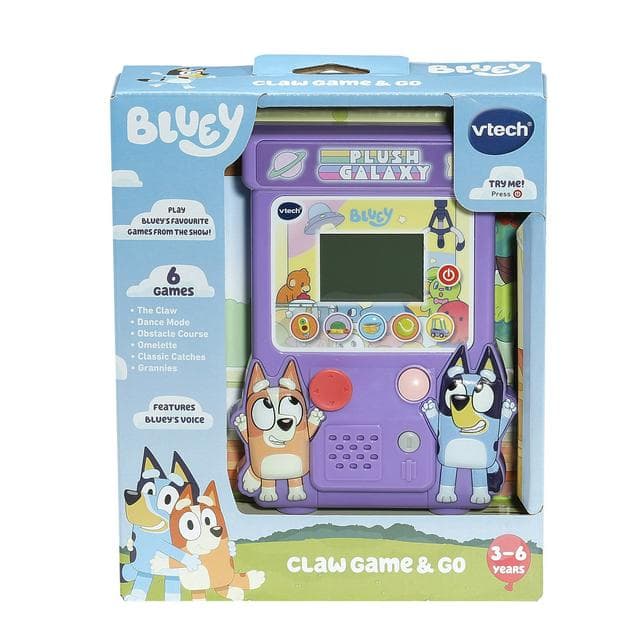 Bluey Claw Game & Go Learning Toy - gallery image 3