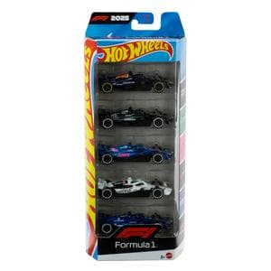 Hot Wheels Pack of 5 Basic Formula 1 Cars