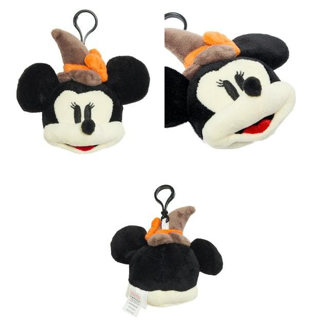 Disney Mickey & Minnie Plush Keyrings Assortment - gallery image 1