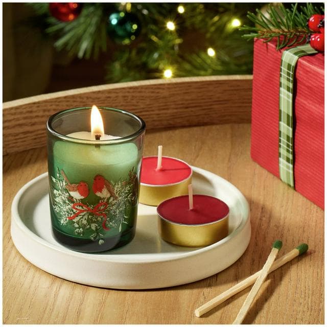 Sainsbury's Home Christmas Spice Votive Candle - gallery image 1